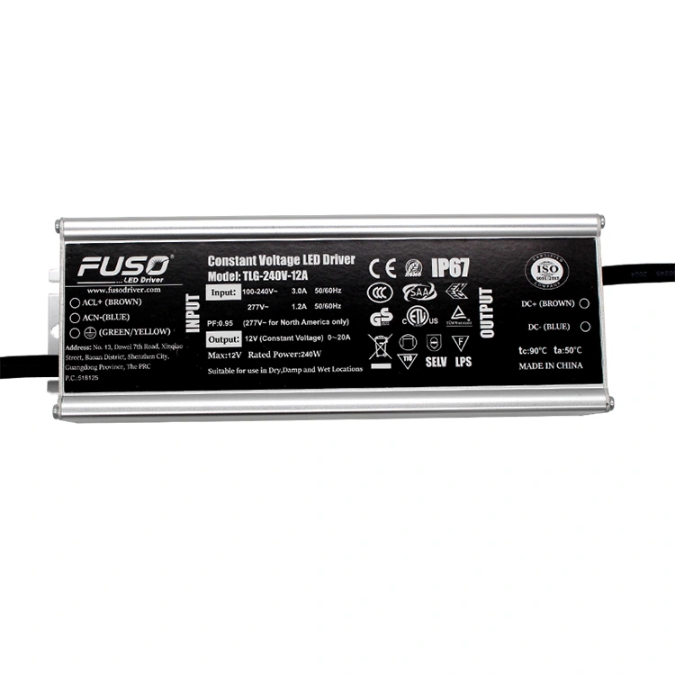 Alimentation LED à tension constante élevée Pf 12v 240w